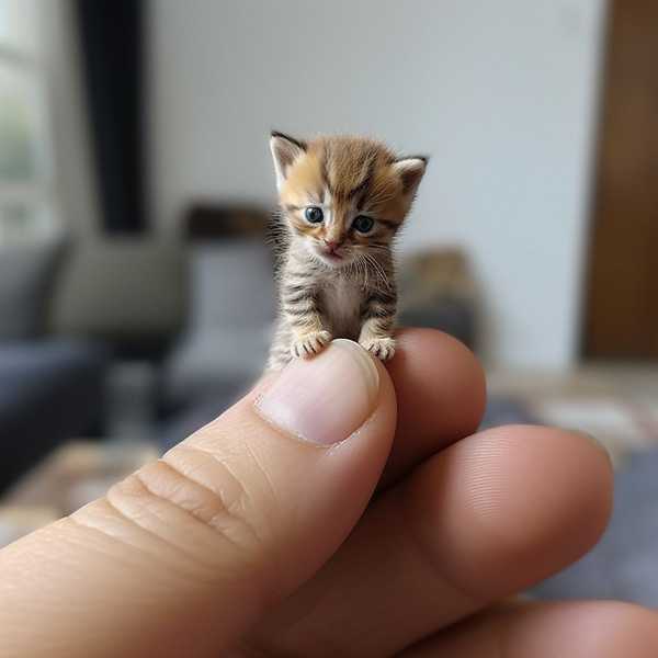 最小的猫是什么品种，世界最小猫品种揭秘与体型特征解析