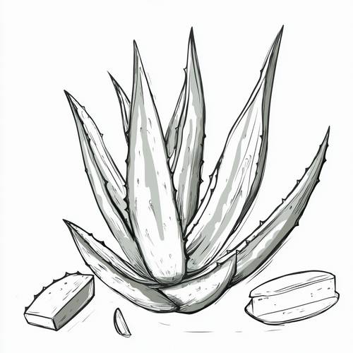 新鲜芦荟涂脸正确方法，新鲜芦荟美容全攻略 正确涂脸七步法