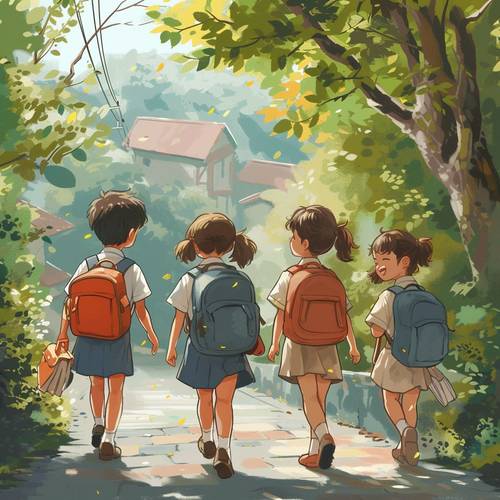 难忘的小学生活作文400，童年记忆里那片欢笑与泪水交织的校园时光