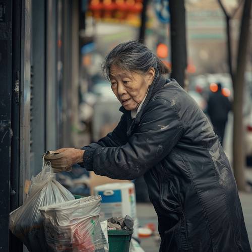 生活中的一个小镜头作文500字，街头巷尾的人间烟火瞬间