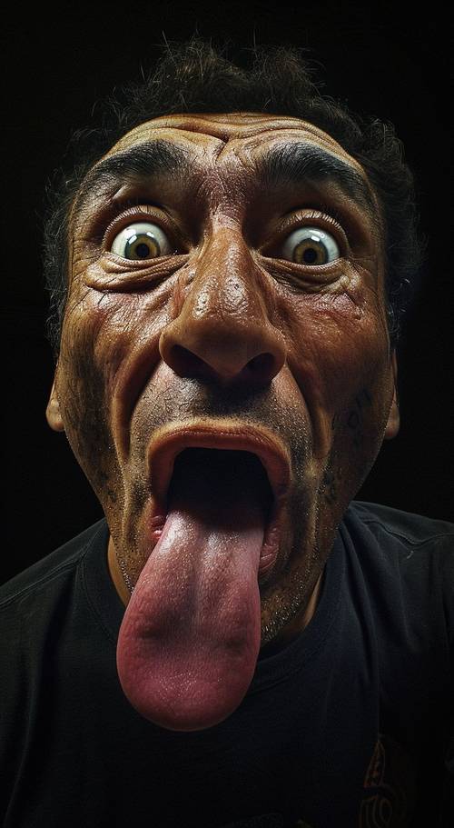 世界上舌头最长的人，舌尖传奇 探秘全球最长舌者的非凡人生