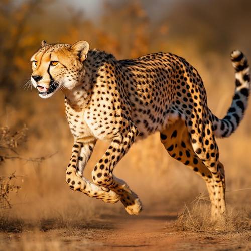 世界上跑的最快的动物，猎豹时速超百公里领跑陆地动物速度之巅