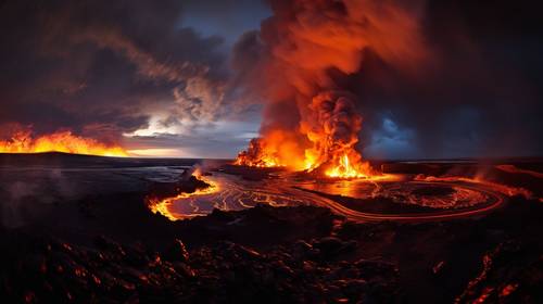 世界上最大的火山，探秘全球最大火山夏威夷莫纳罗亚壮丽奇观