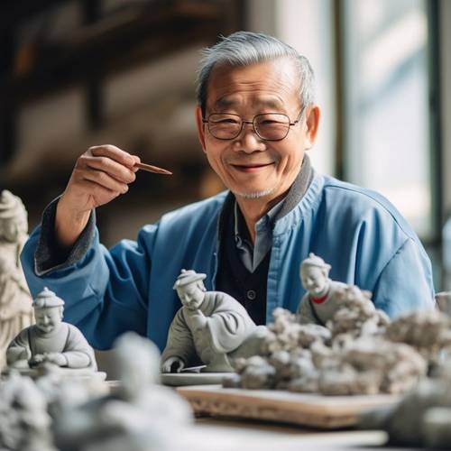捏泥人的制作过程,巧手匠心捏泥人传统工艺制作全解析